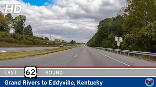 U.S. Route 62: Grand Rivers to Eddyville - Kentucky | Drive America's Highways 🚙