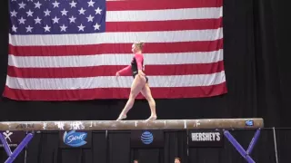 Brenna Dowell - Balance Beam - 2016 Secret U.S. Classic - Senior