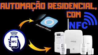 Integração, com TAG NFC em Sistema de Alarme, e Automação Residencial.