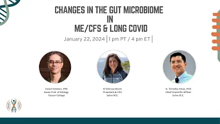 Changes in the Gut Microbiome in ME/CFS and Long Covid