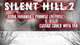 Akira Yamaoka - Promise (Reprise) guitar cover with tab (Silent Hill 2 OST)