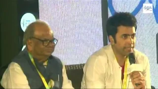 Abir Chatterjee, Srijit Mukherji & Mani Sankar Mukherjee at Kolkata Literary Meet 2019