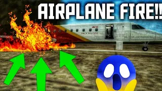 AIRPLANE FIRE! - Prepare For Impact #3