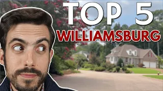 Top 5 Neighborhoods to Live in Williamsburg Virginia