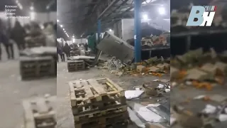 В Воронеже произошел взрыв на Алексеевском рынке
