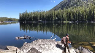 Montana Trout Fishing In Beautiful Mountain Lakes