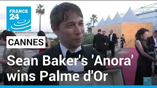 Sean Baker's 'Anora' wins Palme d'Or at Cannes festival • FRANCE 24 English