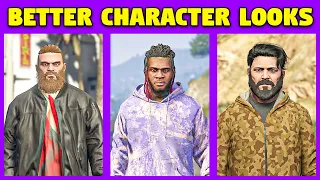 How to install BETTER CHARACTER in GTA 5 | Michael, Franklin & Trevor clothing mods install