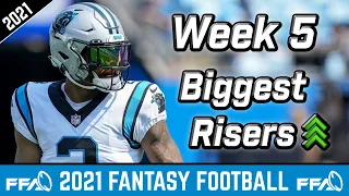 These Players are Going Up in Value | Week 5 ROS Ranking Risers | 2021 Fantasy Football Advice