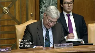 Sen. Whitehouse Opens Budget Hearing on Air Pollution, Public Health & the True Cost of Fossil Fuels