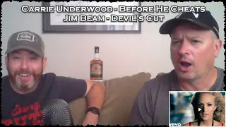 Carrie Underwood Before He Cheats | Metal / Rock Fan Reaction with Jim Beam Devil's Cut