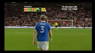Soccer Aid 2010 Penalty Shoot Out Part 1