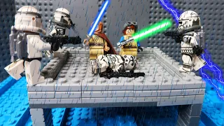 Order 66 JEDI HUNT on KAMINO Platforms! - LEGO Star Wars: MOC Challenge