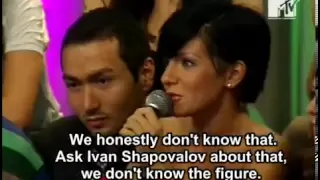 t.A.T.u. Eurovision Interview MTV Russia