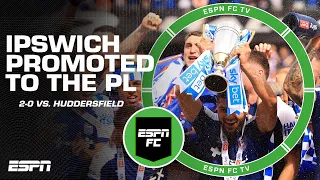 ‘AMAZING!’ Ipswich promoted to the Premier League after win vs. Huddersfield | ESPN FC