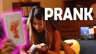 FAKE IPhone prank on sister!