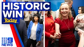 Labor wins historic Aston by-election as Liberal candidate concedes defeat | 9 News Australia