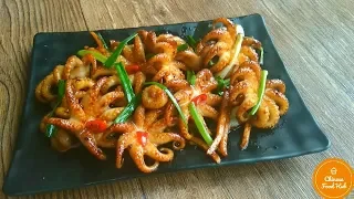 Stir Fried Baby Octopus Recipe - Easy Cooking Seafood At Home