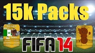 "I CAN'T BELIEVE IT" - FIFA 14 15k Pack Opening!