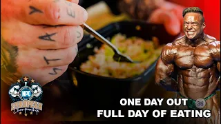 Europa Pro 2023 Series | FULL DAY OF EATING ONE DAY OUT