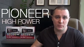 Pioneer 280FD и 4800FD HIGH POWER HEAD UNIT Обзор [eng sub]