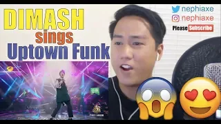 Dimash Kudaibergenov - Uptown Funk REACTION