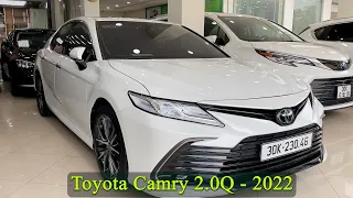 Toyota Camry 2.0Q 2022 xe ô tô cũ siêu lướt chạy 13 000Km