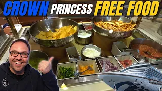 FREE Crown Princess Food: What to Expect! 🚢