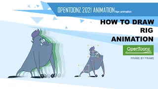 How to create our own animation in opentoonz