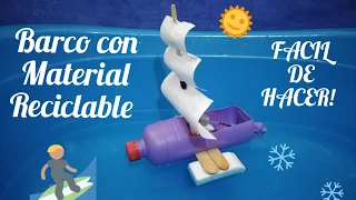 Como hacer un barco de botella plastica con motor