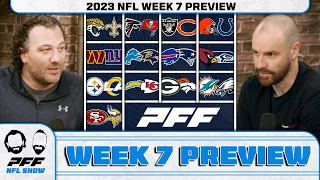 2023 NFL Week 7 Preview | PFF NFL Show