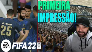 MINHA PRIMEIRA IMPRESSÃO JOGANDO FIFA22 NO PS5 - PORTO VS BENFICA ESTADIO DRAGÃO!