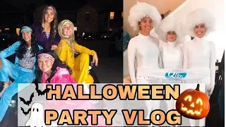 SPOOKY SZN | HALLOWEEN PARTY VLOG!!!! | creative halloween costumes ideas