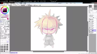 Live2D Cubism 2.0 tutorial (2015) - Ep.04 (1/2) "Face"