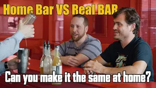 Home Bar vs Real Bar in Raleigh NC