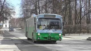 "Самый старый" Mercedes-Benz O305 (1984 г.в.) на маршруте № 75 Восточная — пос. Калиновский