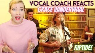 Vocal Coach/Musician Reacts: GRACE VANDERWAAL 'Riptide' Live! In Depth Analysis