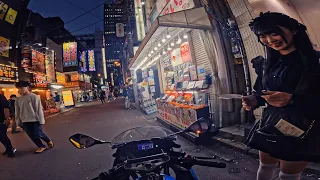 [5.3K] Tokyo | Girls, Motorcycle Ride, Food, UruseiYatsura | POV Japan