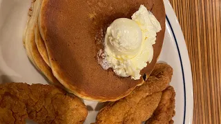 Ihop chicken and pancakes food review