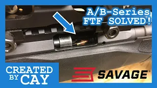 Savage B22 B17 A22 A17 Fail to Feed FTF - Solved