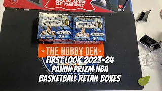 First look at 2023-24 Panini Prizm NBA Basketball Retail Boxes