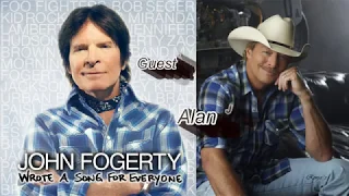 John Fogerty &  Alan Jackson ~  "Have You Ever Seen The Rain"