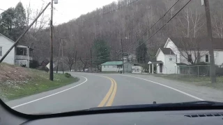 Continuing on the bypass route of the West Virginia Turnpike