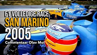 F1 race San Marino 2005 commentaar Olav Mol