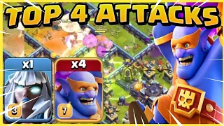 TOP 4 ATTACKS Super BOWLER - BEST TH15 Legend ATTACK STRATEGY