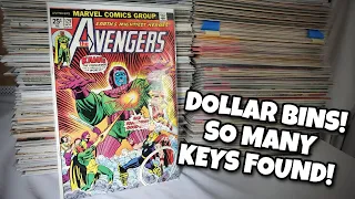 Dollar Bin Hunting! // SO MANY KEY COMICS FOUND!!!