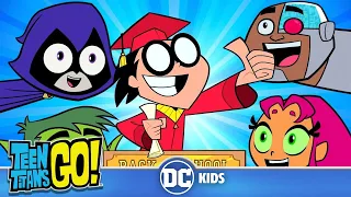 Teen Titans Go! em Português | Regresso às Aulas! | DC Kids