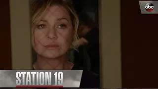 Meredith Grey Tells Andy To Put Her Game Face On – Station 19 Season 1 Episode 1