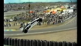 1983 Zandvoort Piquet Prost accident