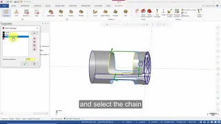 Mastercam 2019 Multiaxis Essentials Training Tutorial 4 - Contour with Axis Substitution